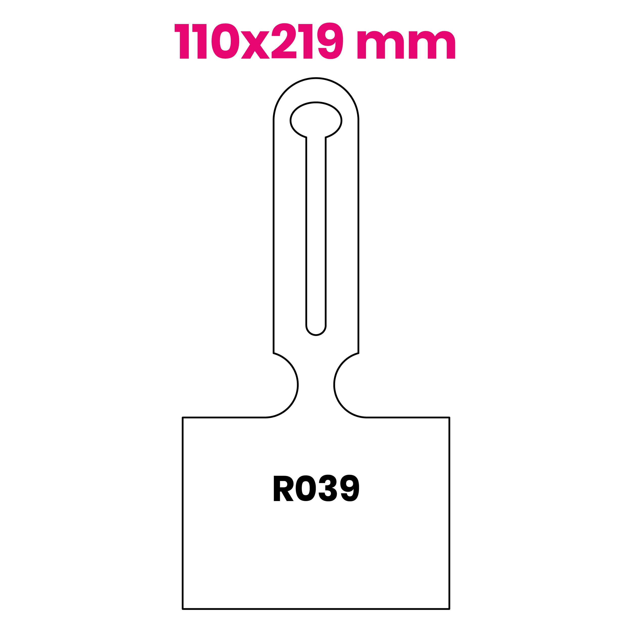 110 x 219 mm